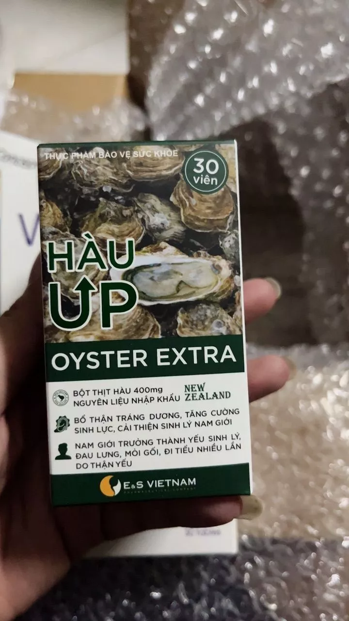 [Mã giảm giá lên tới 10%] Tinh Chất Hàu UP Oyster Extra - Lọ 30 Viên Nén Dễ Uống